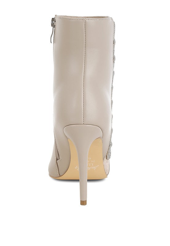 Kalina Rhinestone Chain Heels