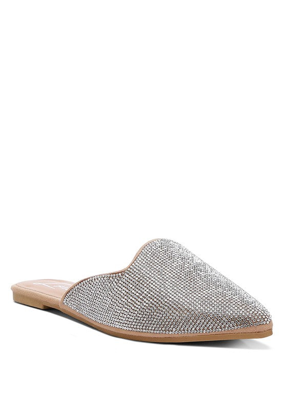 Rayen Rhinestone Mules
