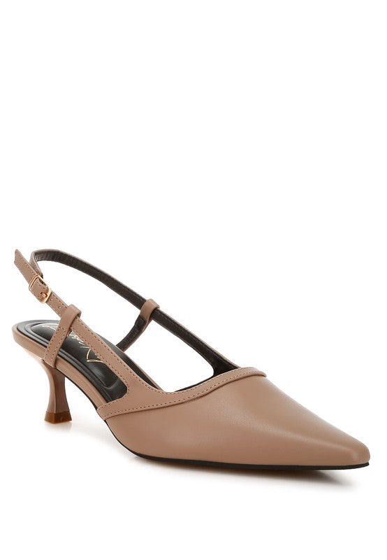 Axton Kitten Slingback Heels
