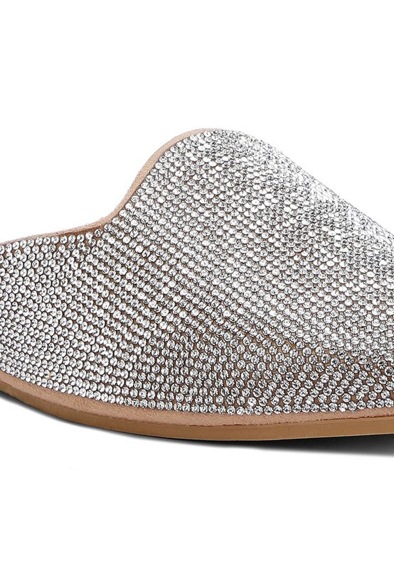 Rayen Rhinestone Mules