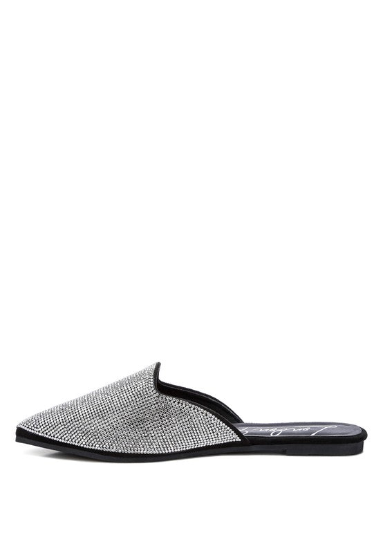 Rayen Rhinestone Mules
