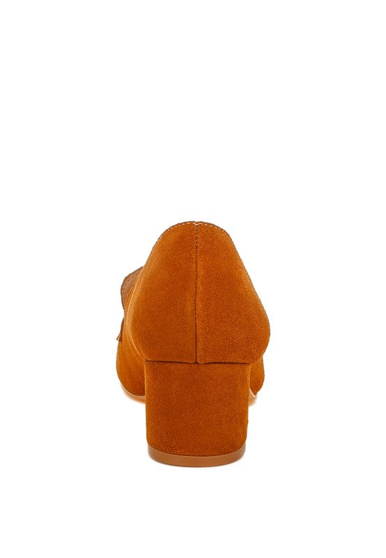 Shaibel Tassel Suede Loafers