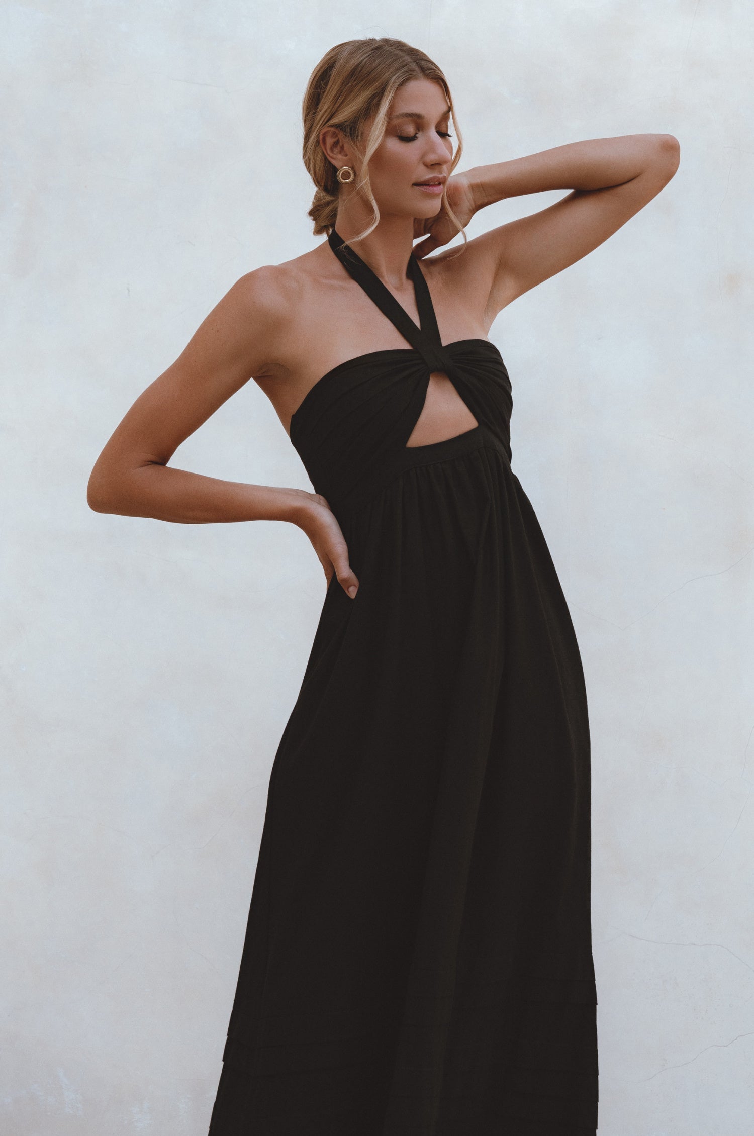 Penelope Halter Maxi Dress