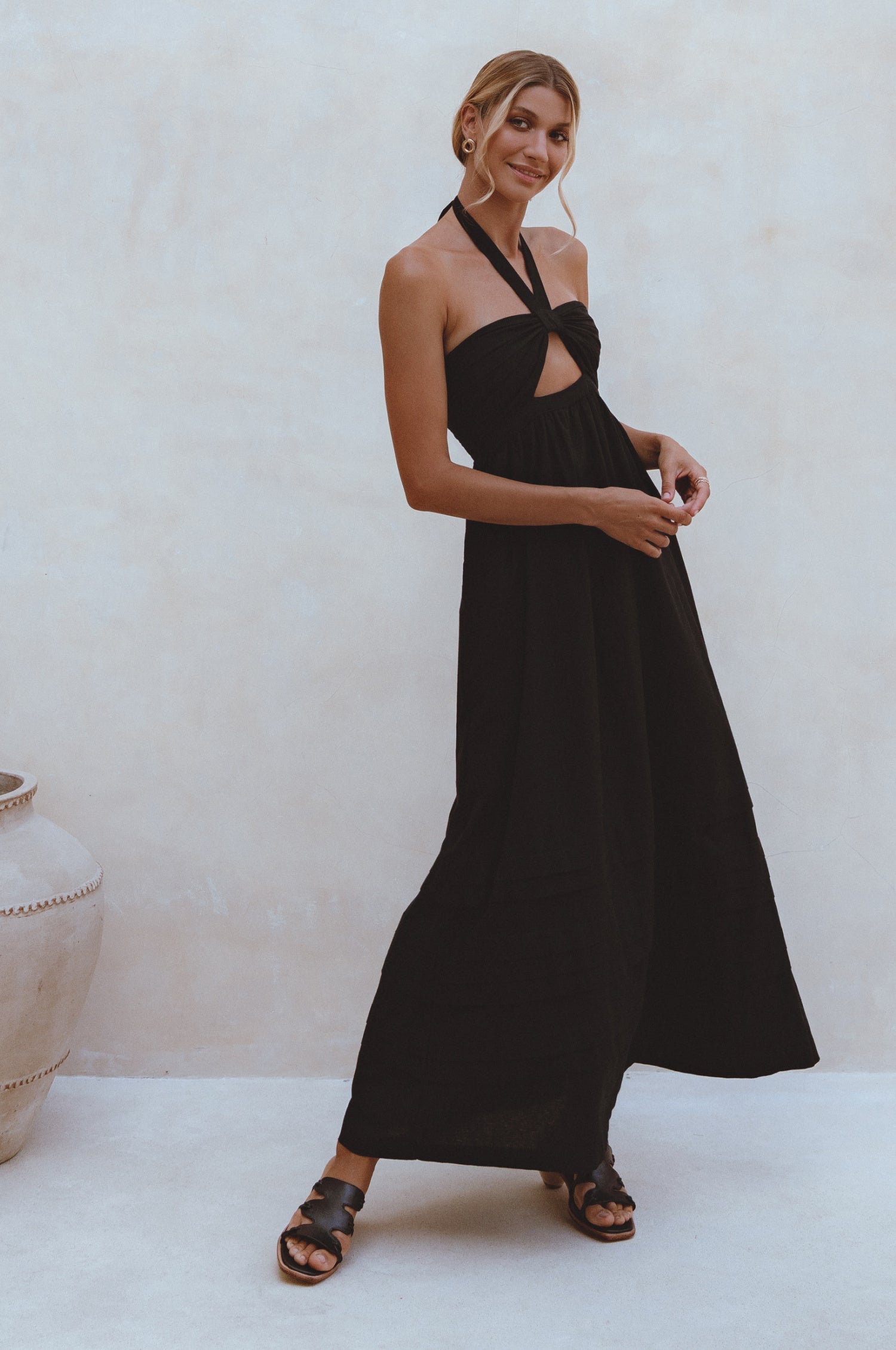 Penelope Halter Maxi Dress