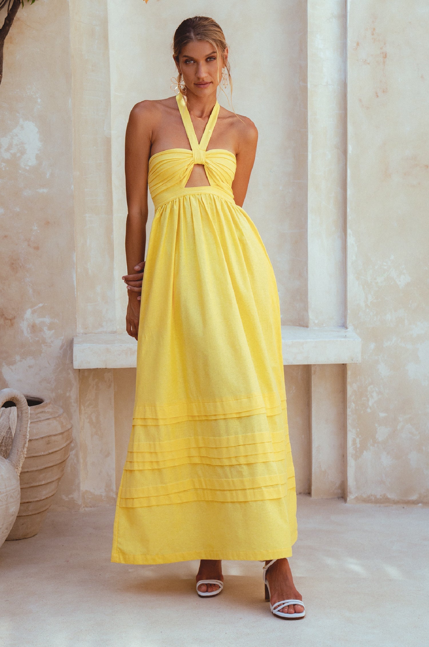 Penelope Halter Maxi Dress