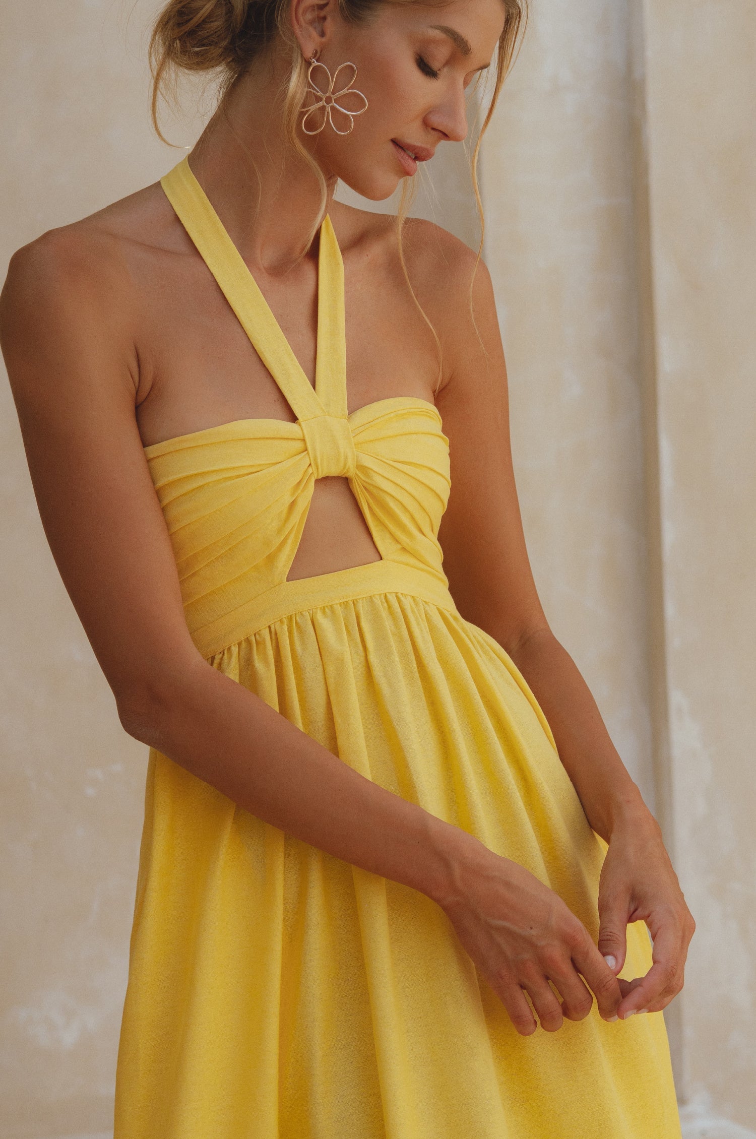 Penelope Halter Maxi Dress