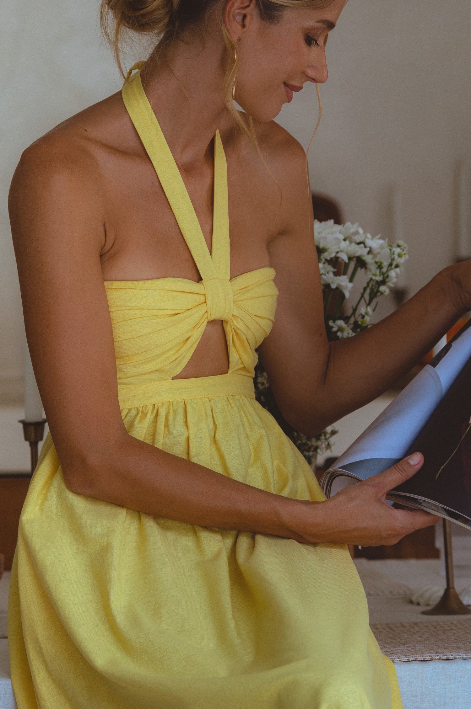 Penelope Halter Maxi Dress