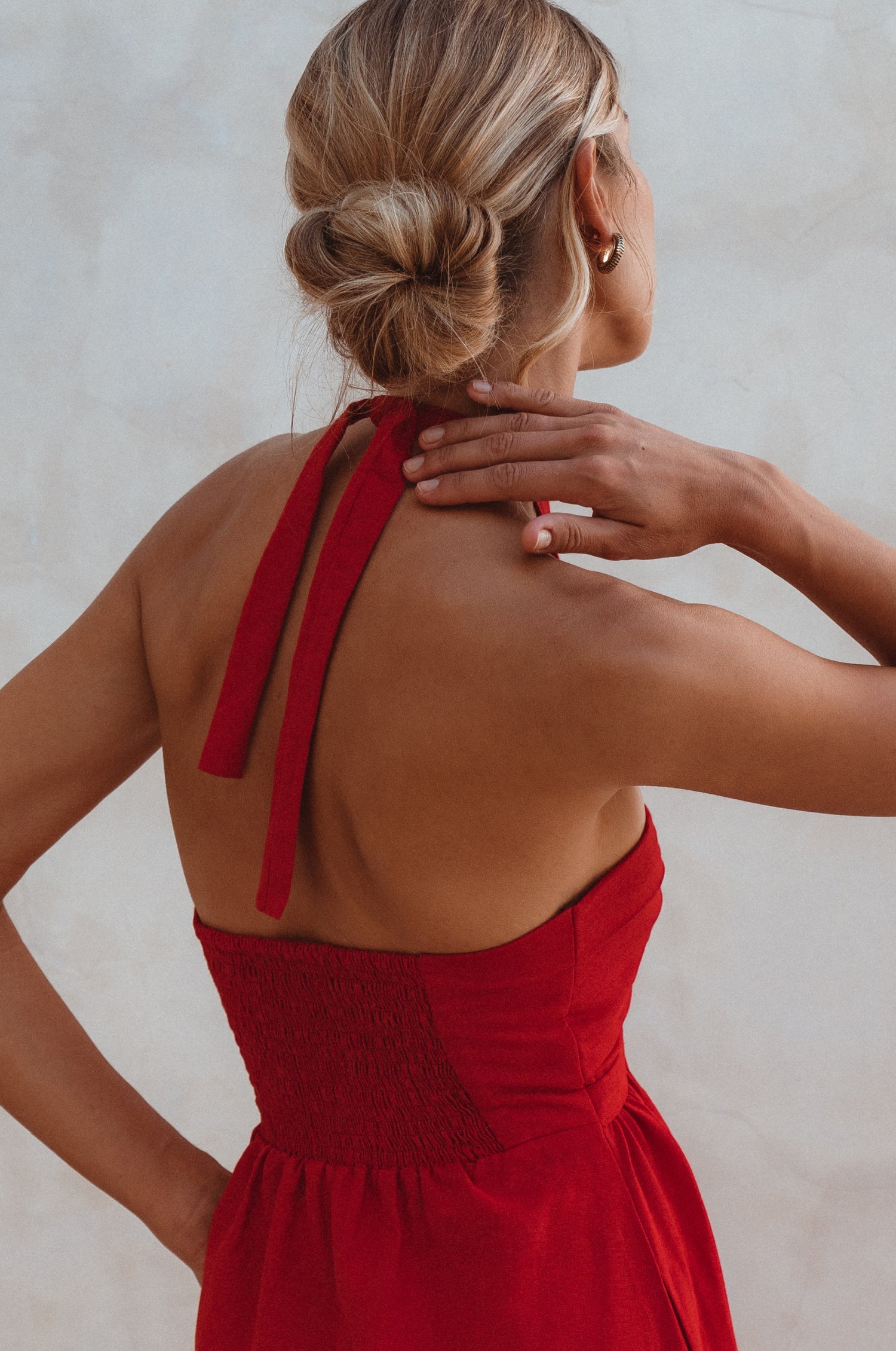 Penelope Halter Maxi Dress