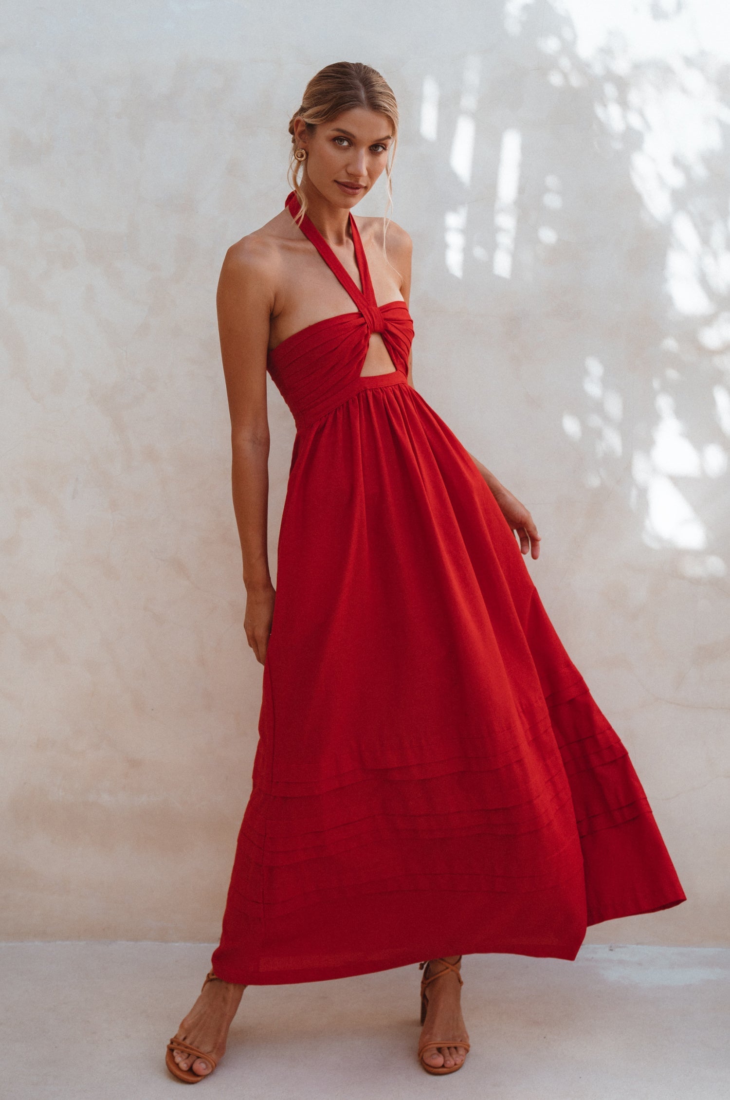 Penelope Halter Maxi Dress