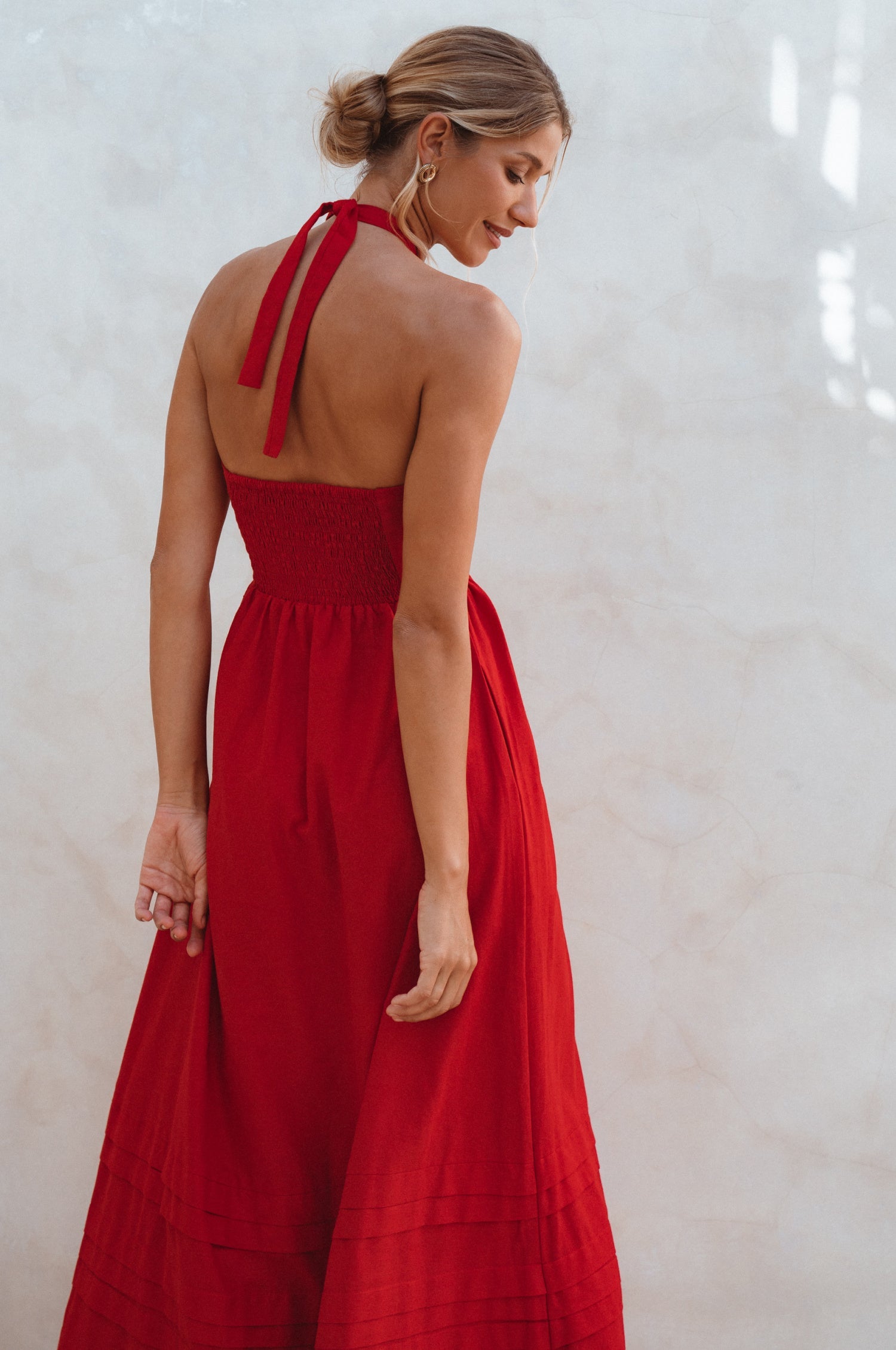 Penelope Halter Maxi Dress