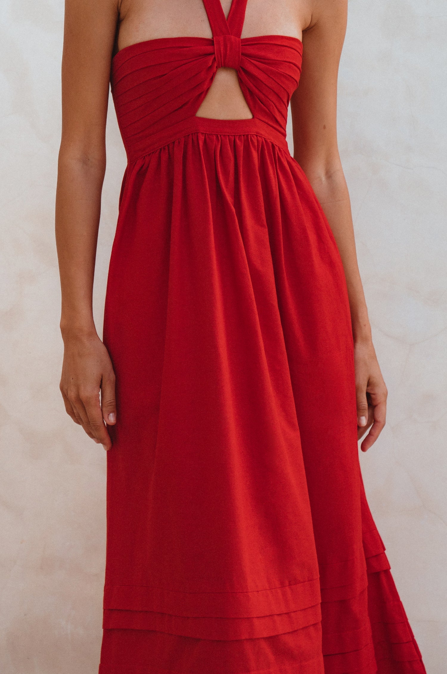 Penelope Halter Maxi Dress