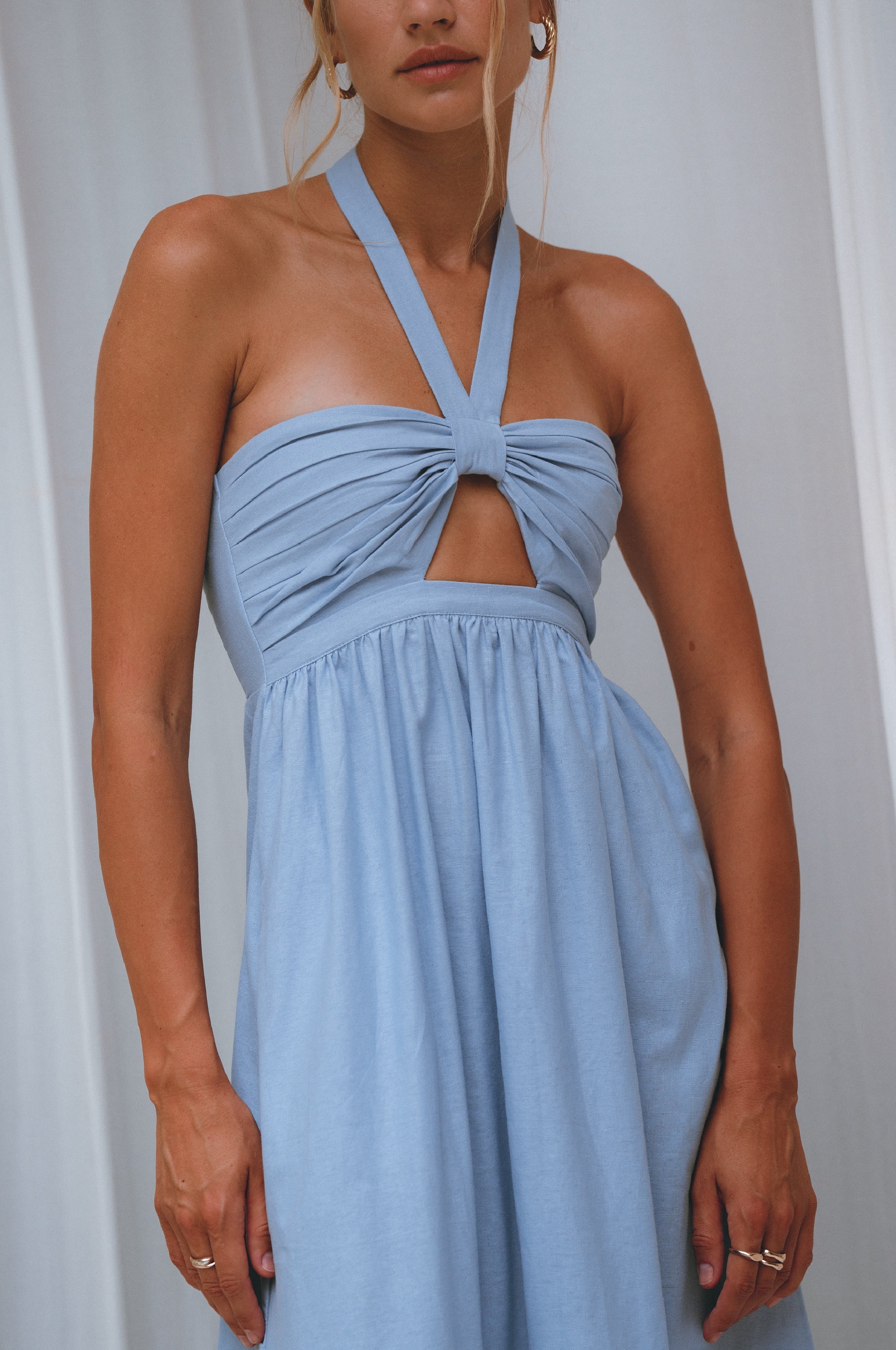 Penelope Halter Maxi Dress