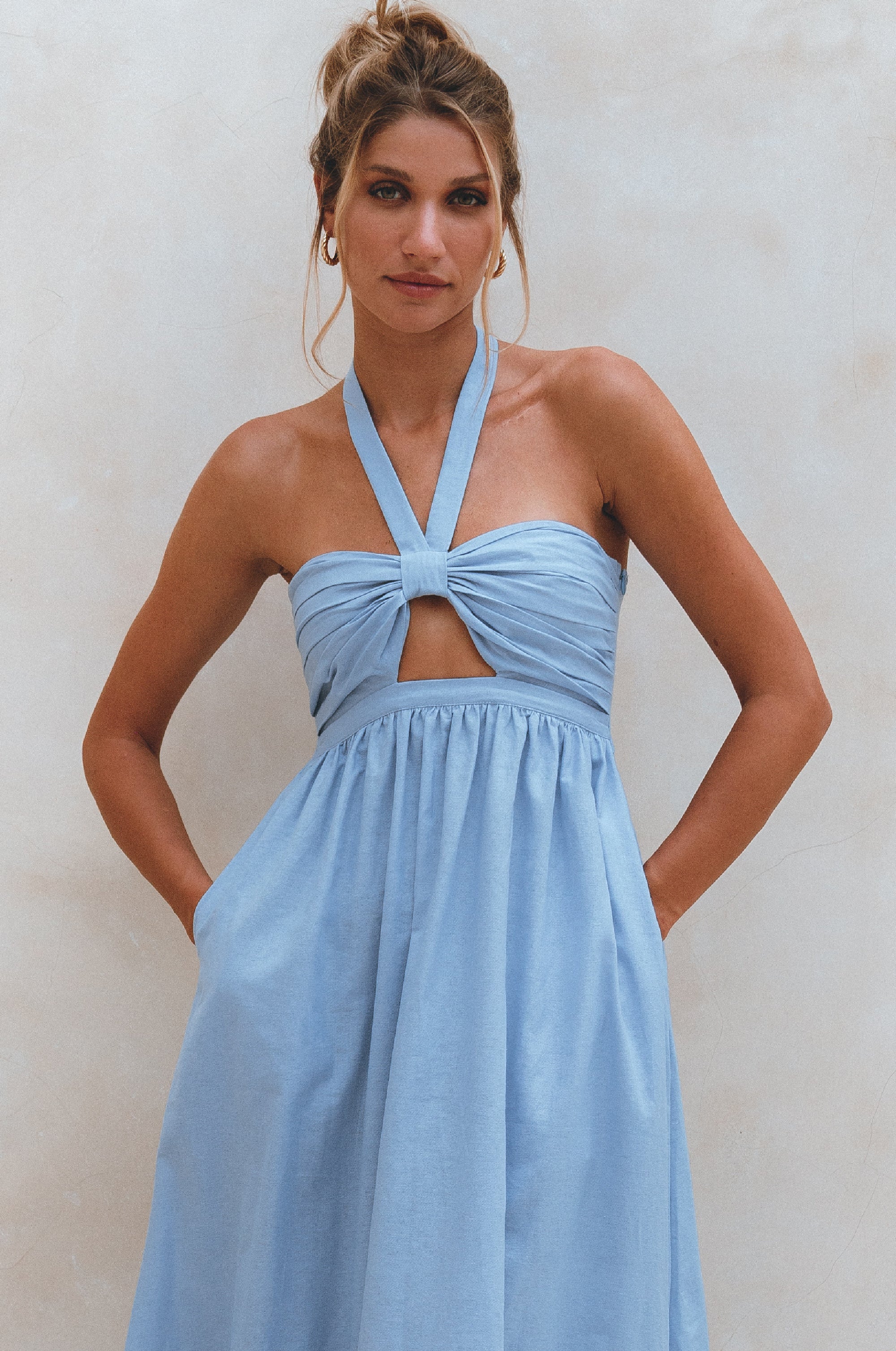 Penelope Halter Maxi Dress