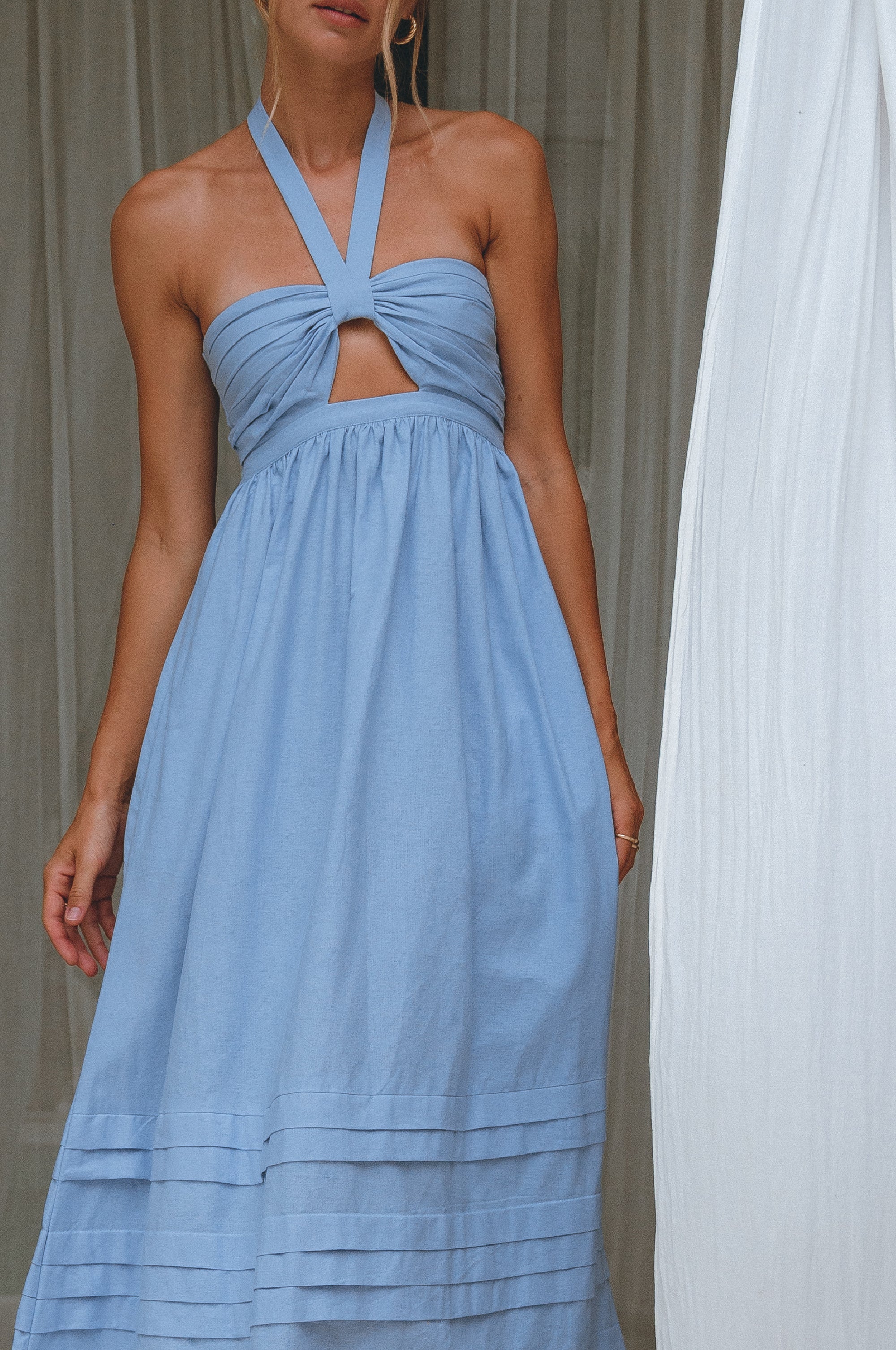 Penelope Halter Maxi Dress