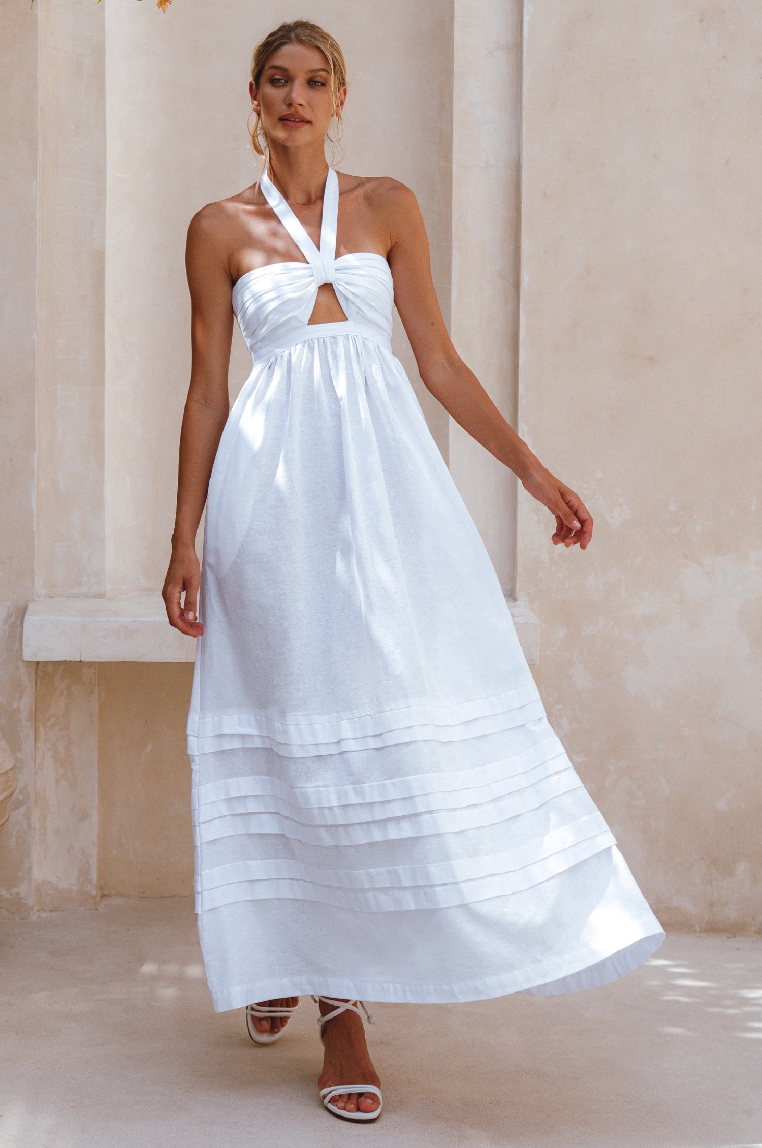 Penelope Halter Maxi Dress