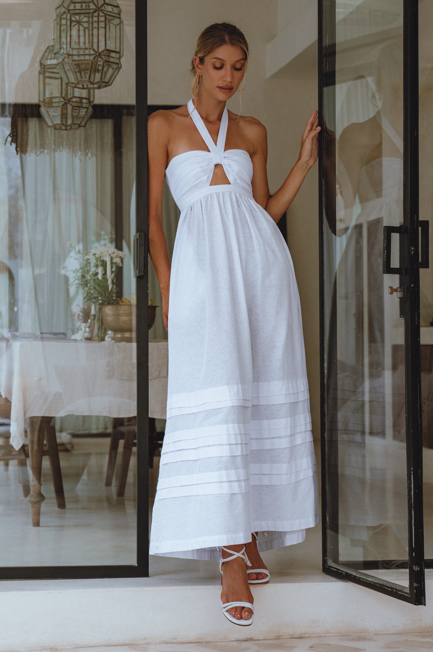 Penelope Halter Maxi Dress