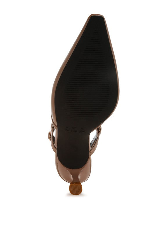 Axton Kitten Slingback Heels
