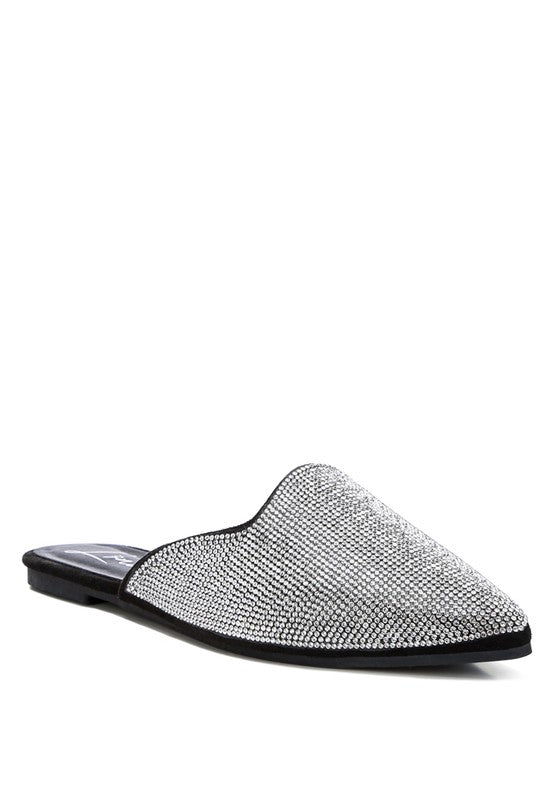 Rayen Rhinestone Mules