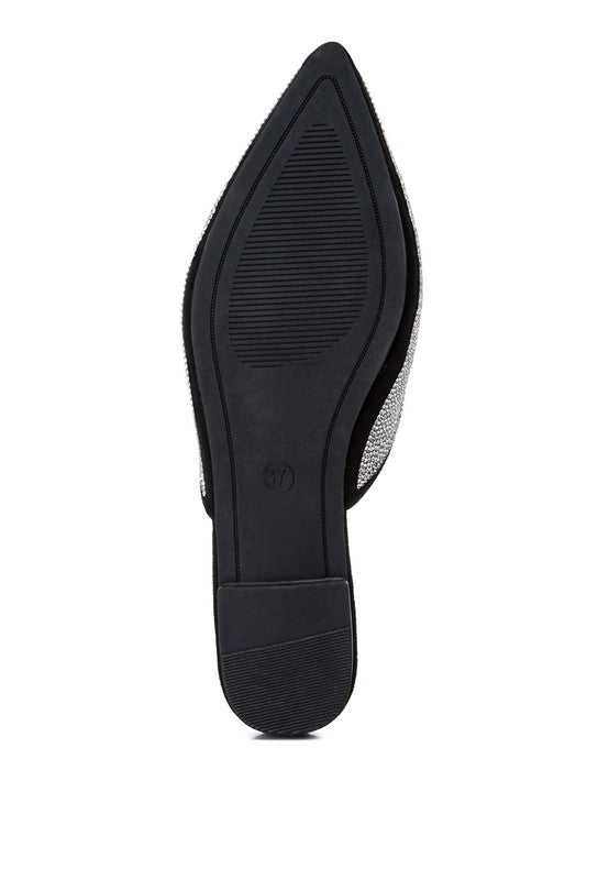 Rayen Rhinestone Mules
