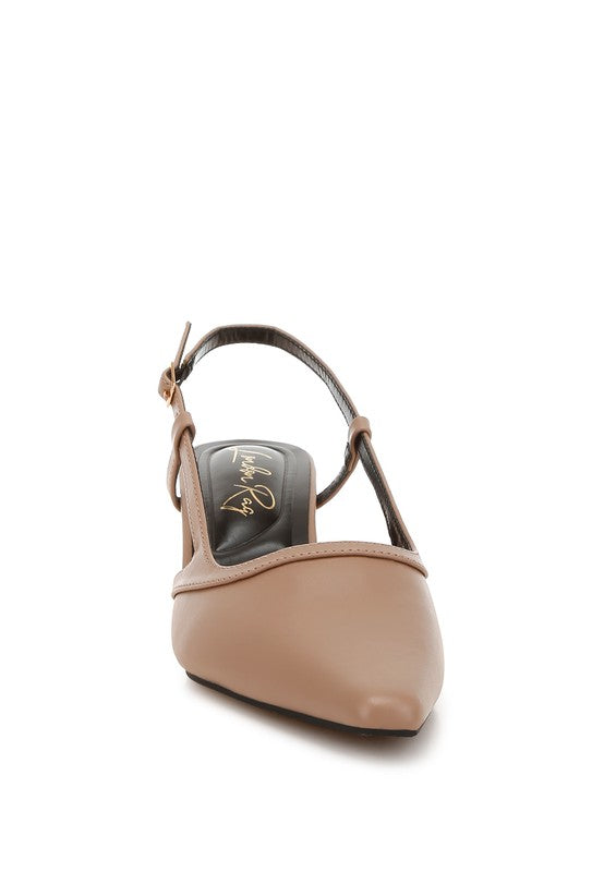 Axton Kitten Slingback Heels