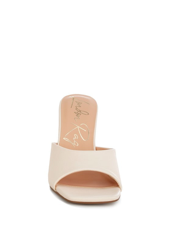 Shiloy Recycled Vegan Leather Wedges