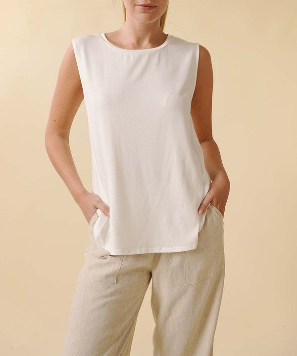 Rue Bamboo Sleeveless Top