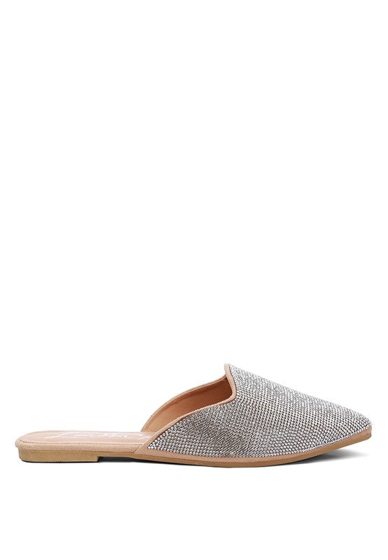 Rayen Rhinestone Mules