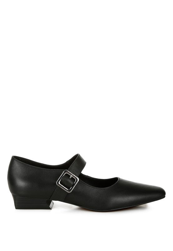 Vernis Leather Mary Janes