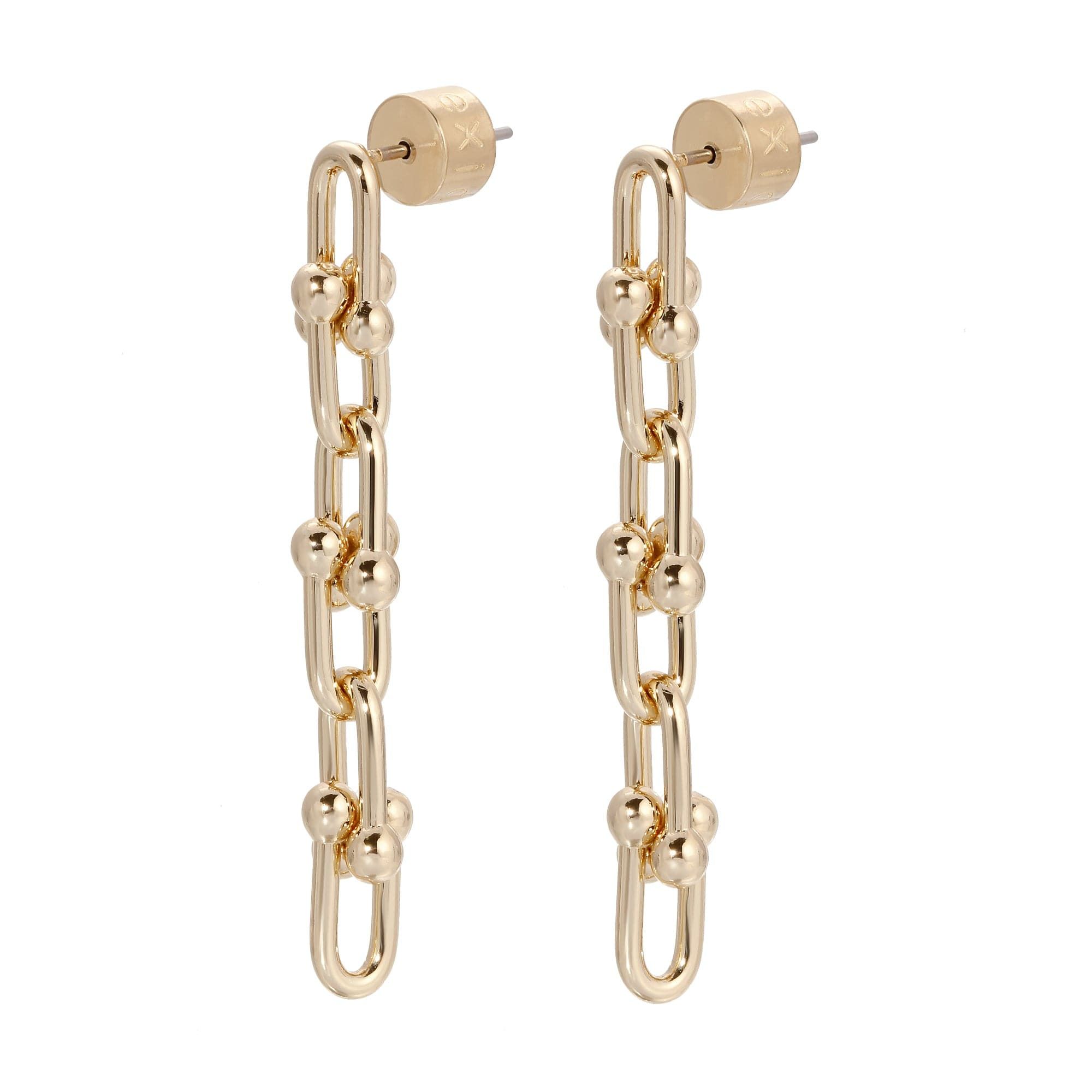 Small Margaux Link Drop Earrings
