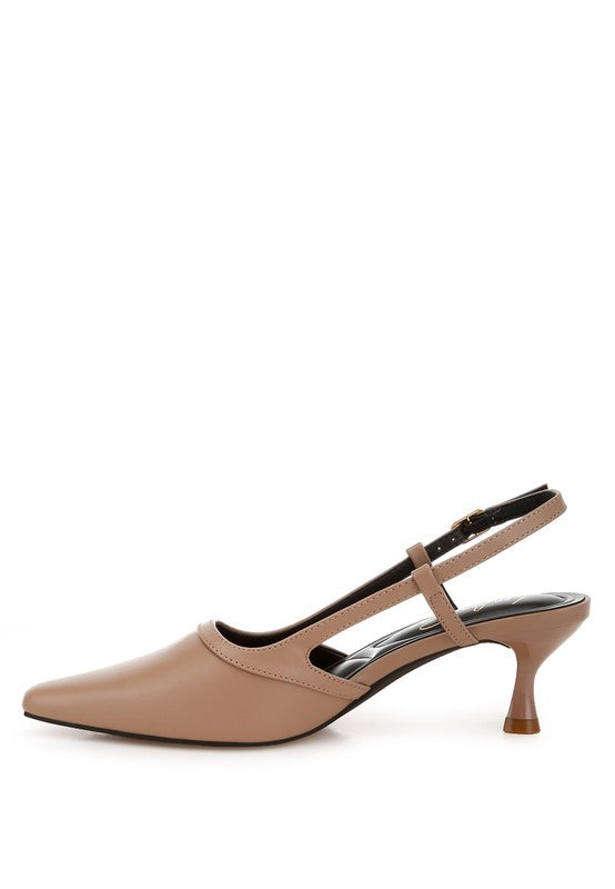 Axton Kitten Slingback Heels