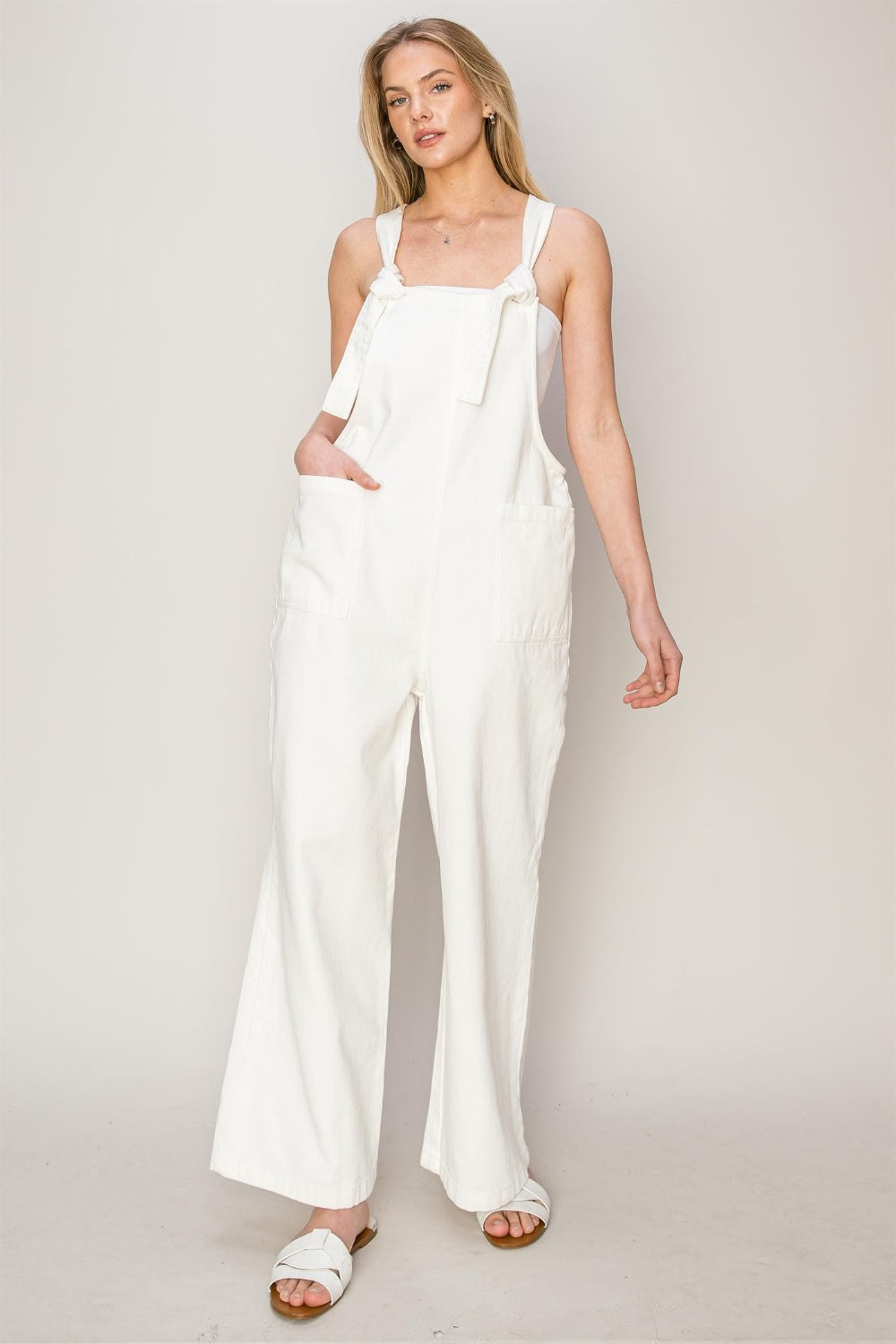 Saya Washed Twill Overalls